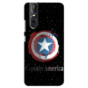 Чехол с Щитом Капитана Америки на Vivo V15 Pro (Щит Капитана)