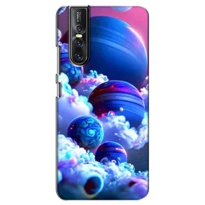 Чохли КОСМОС на Vivo V15 Pro (Сині планети)
