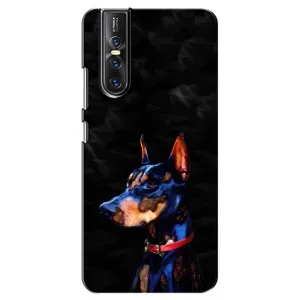 Бампер для Vivo V15 Pro с картинкой "Песики" (Собака Мопс)