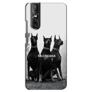 Чехол ДОБЕРМАН для Vivo V15 Pro (Три добермана)