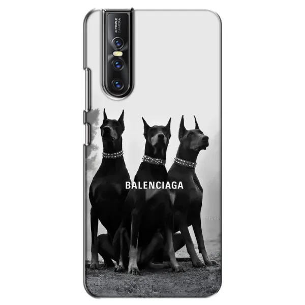 Чехол с рисунком «Три добермана» для Vivo V15 Pro