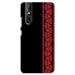 Силиконовый Чехол на Vivo V15 Pro с картинкой Вышиванки
