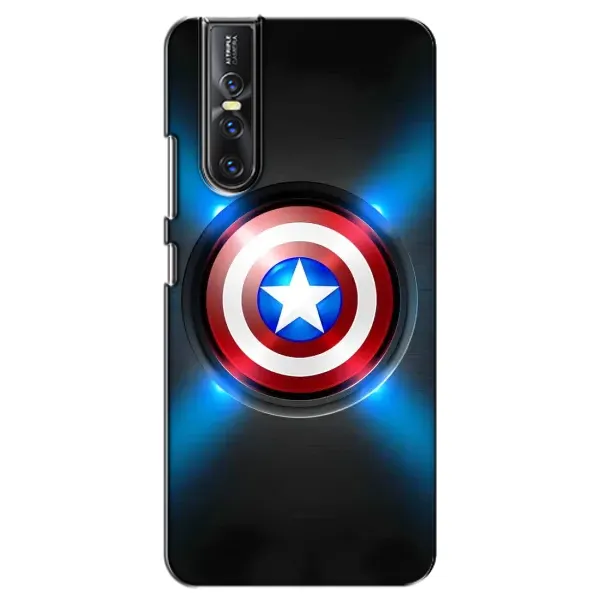 Чехол с рисунком «Яркий Щит Капитана» для Vivo V15 Pro Чехол с рисунком «Яркий Щит Капитана» для Vivo V15 Pro