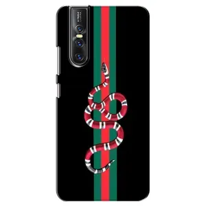 Чехлы Бренд GUCCI для Vivo V15 Pro (Змей Гуччи)