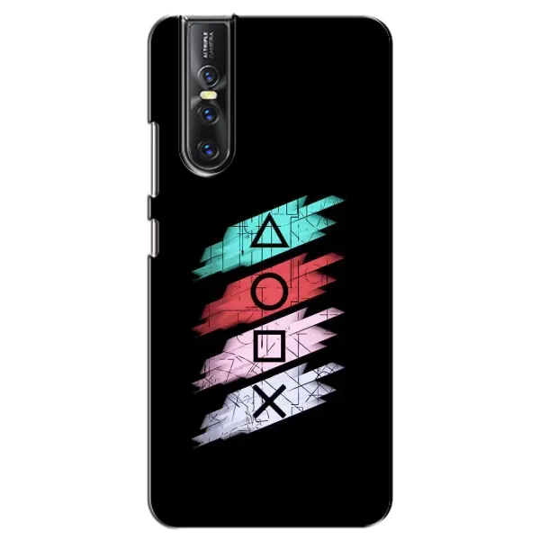 Чехол с рисунком «Значки Sony» для Vivo V15 Pro Чехол с рисунком «Значки Sony» для Vivo V15 Pro