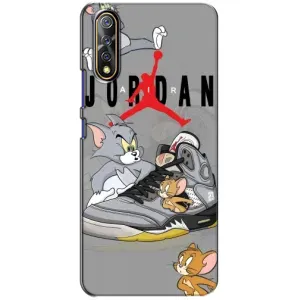 Силиконовый Чехол Nike Air Jordan на Виво В17 Нео (Air Jordan)