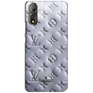 Текстурный Чехол Louis Vuitton для Виво В17 Нео (Белый ЛВ)