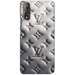 Текстурный Чехол Louis Vuitton для Виво В17 Нео (Бежевый ЛВ)