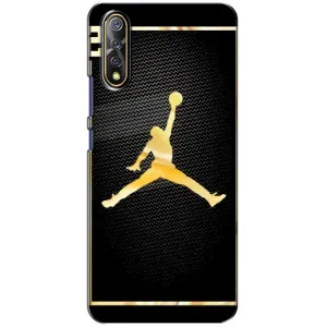 Силиконовый Чехол Nike Air Jordan на Виво В17 Нео (Джордан 23)