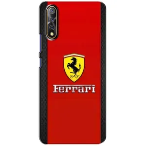 Силиконовый бампер с картинкой машины на ViVO V17 Neo (Ferrari Logo)