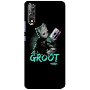 Чехол Супергерои Марвел на Виво В17 Нео (Groot)