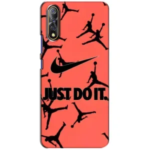 Силиконовый Чехол Nike Air Jordan на Виво В17 Нео (Just Do It)