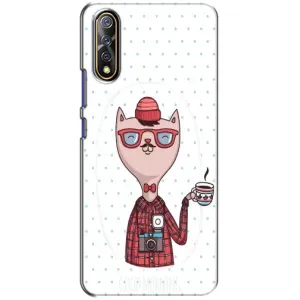 Чехол на тематику: Коты для Vivo V17 Neo (Кот аристократ)