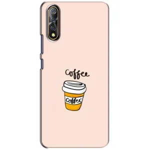 Чехол с изображением вкусной еды для ViVO V17 Neo (Кружка кофе)
