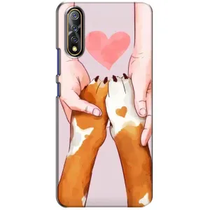 Чехол (ТПУ) Милые собачки для ViVO V17 Neo (Любовь к собакам)