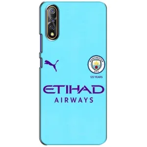 Силиконовые Чехлы принт Футбол на ViVO V17 Neo (Man City)