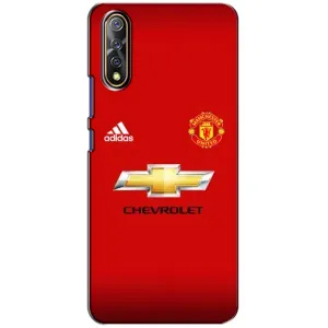 Силиконовые Чехлы принт Футбол на ViVO V17 Neo (Man United)
