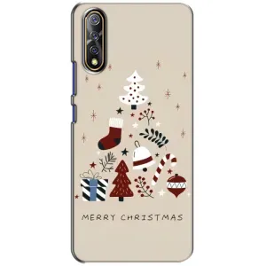 Чехол Санта Клаус для ViVO V17 Neo (Merry Christmas)