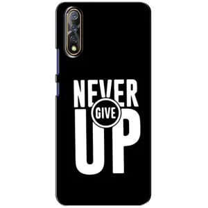Силиконовый Чехол на ViVO V17 Neo с картинкой Nike (Never Give UP)