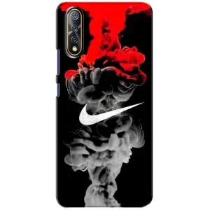 Силиконовый Чехол на ViVO V17 Neo с картинкой Nike (Nike дым)