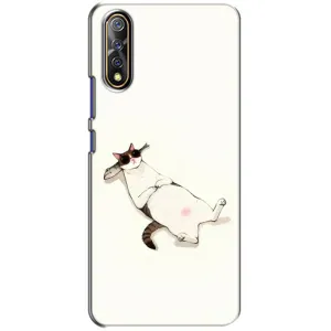 Чехол на тематику: Коты для Vivo V17 Neo (Отдых)