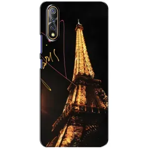 Чехол с Эйфелевой башней на ViVO V17 Neo (Paris)