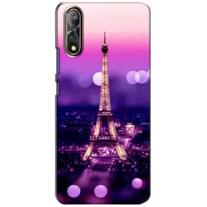 Чехол с Эйфелевой башней на ViVO V17 Neo (Париж башня)