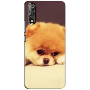 Чехол (ТПУ) Милые собачки для ViVO V17 Neo (Померанский шпиц)