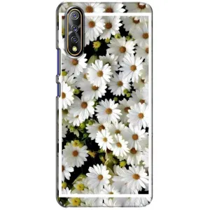Чехол с ромашками на ViVO V17 Neo (Рамка в ромашках)