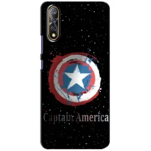 Чехол с Щитом Капитана Америки на ViVO V17 Neo (Щит Капитана)