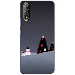 Чехлы на Новый Год ViVO V17 Neo (Снеговички)