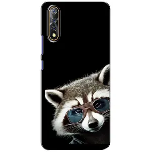 Силиконовый Чехол с Енотами на ViVO V17 Neo (Стильный Енот)