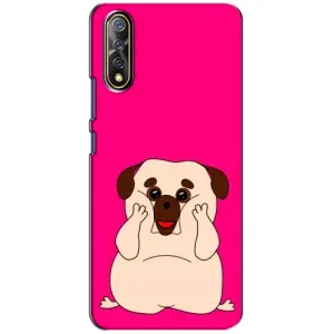 Чехол (ТПУ) Милые собачки для ViVO V17 Neo (Веселый Мопсик)