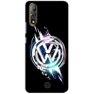 Чехол "Фольксваген" для ViVO V17 Neo (Volkswagen на черном)