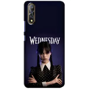 Чехлы с принтом Уэнсдей на ViVO V17 Neo (Wednesdey)