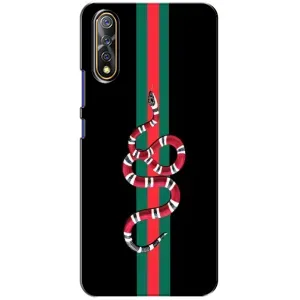 Чехлы Бренд GUCCI для ViVO V17 Neo (Змей Гуччи)