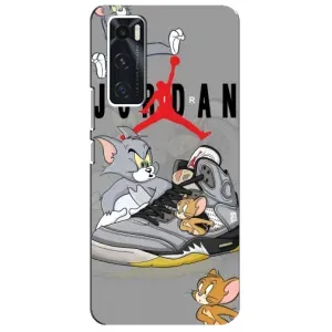 Силиконовый Чехол Nike Air Jordan на Виво В20 СЕ (Air Jordan)