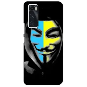 Чехол с Украинской символикой на Виво В20 СЕ (Анонимус патриот)