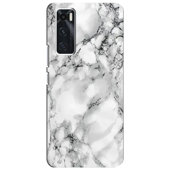 Чехол с рисунком «Белый мрамор» для Vivo V20 se
