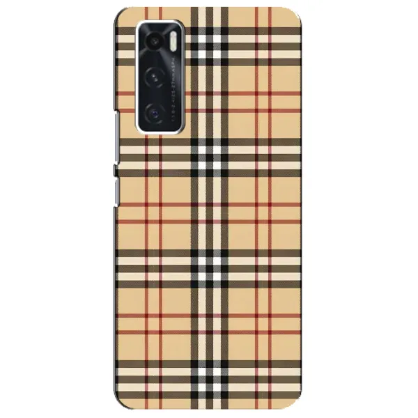 Чехол с рисунком «Burberry стиль» для Vivo V20 se Чехол с рисунком «Burberry стиль» для Vivo V20 se