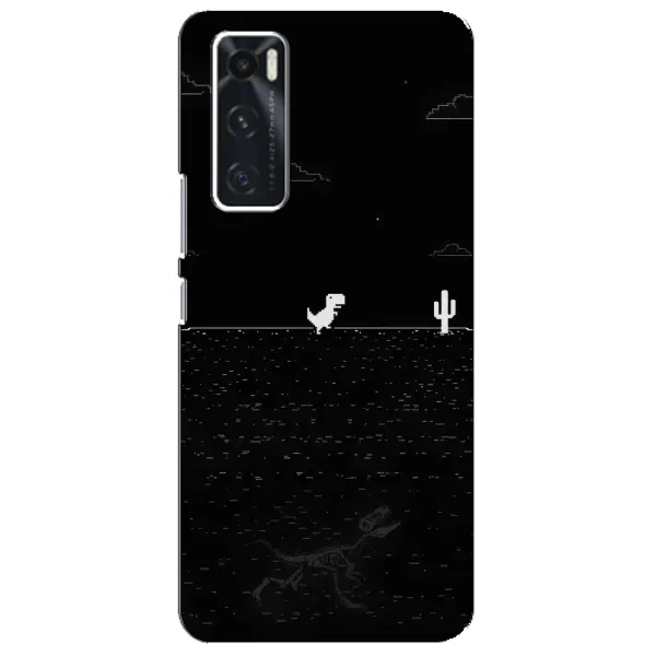 Чехол с рисунком «Динозаврик» для Vivo V20 se Чехол с рисунком «Динозаврик» для Vivo V20 se