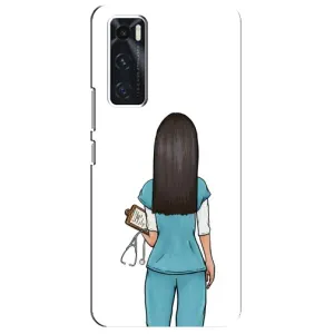 Силиконовый бампер (Работники) на ViVO V20 se (Доктор)