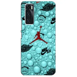 Силиконовый Чехол Nike Air Jordan на Виво В20 СЕ (Джордан Найк)