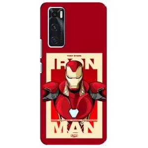 Чохол Супергерой Залізна Людина на ViVO V20 se (Iron man)
