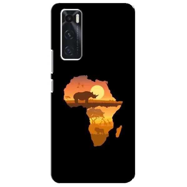 Чехол с рисунком «Карта» для Vivo V20 se Чехол с рисунком «Карта» для Vivo V20 se