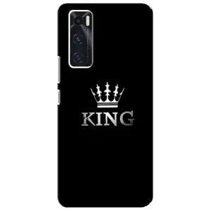 Чохол (Корона на чорному фоні) для Віво В20 СЕ (KING)