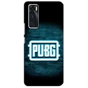 Чохол (TPU) з картинкою "Лого Пабг" на Віво В20 СЕ (Лого PUBG)