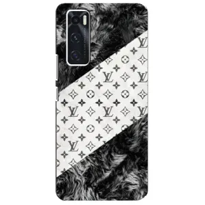 Чехол Стиль Louis Vuitton на ViVO V20 se (LV на белом)