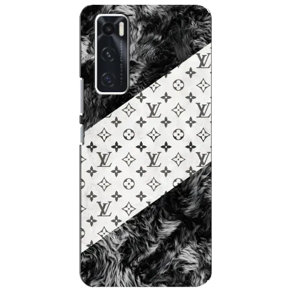 Чехол с рисунком «LV на белом» для Vivo V20 se Чехол с рисунком «LV на белом» для Vivo V20 se