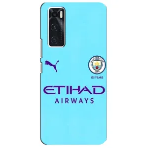Силиконовые Чехлы принт Футбол на ViVO V20 se (Man City)